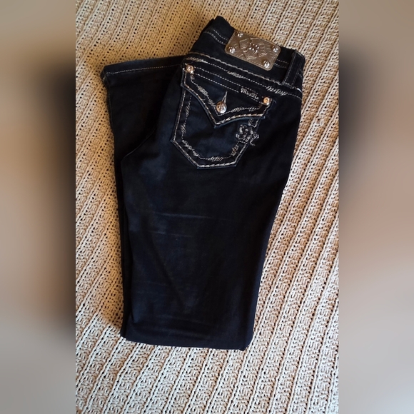 Miss Me Mid-Rise Easy Straight Jeans Size 27 - Picture 9 of 9